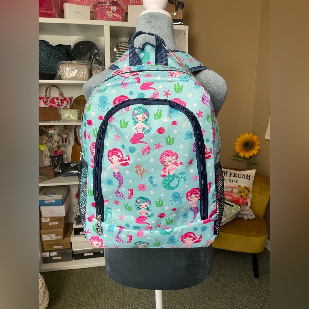 NGIL SMALL Mermaid Print Backpack. NWOT!